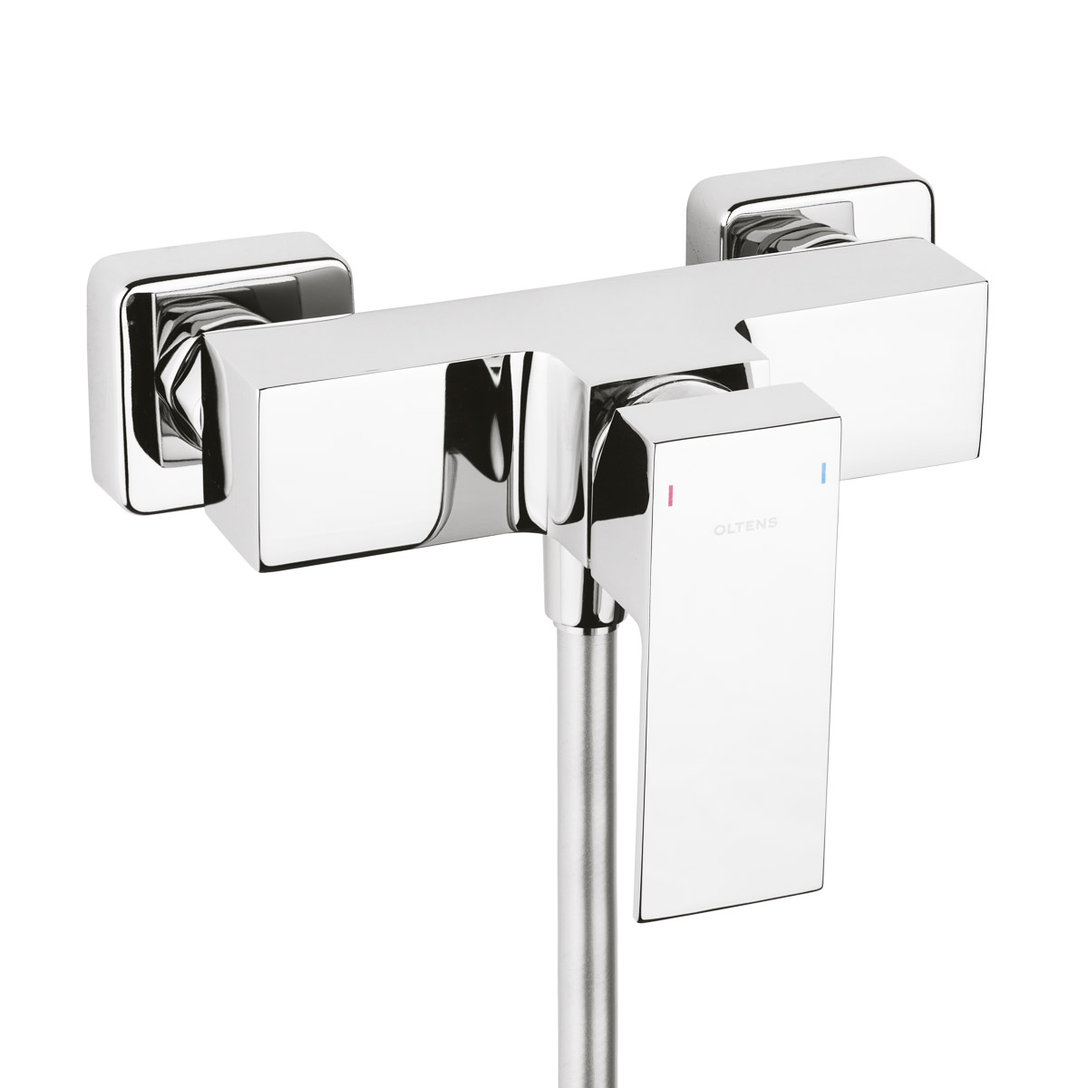 Oltens Gota bateria prysznicowa ścienna chrom 33001100 - Wysyłka w 24h