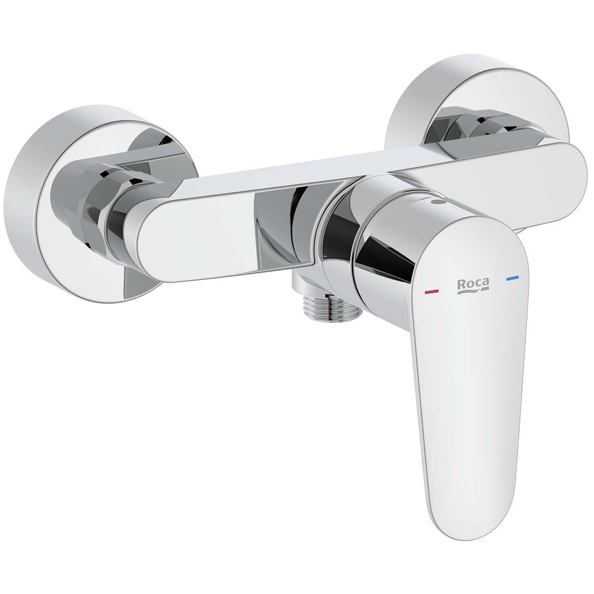 Roca Victoria Plus bateria prysznicowa ścienna chrom A5A214FC00