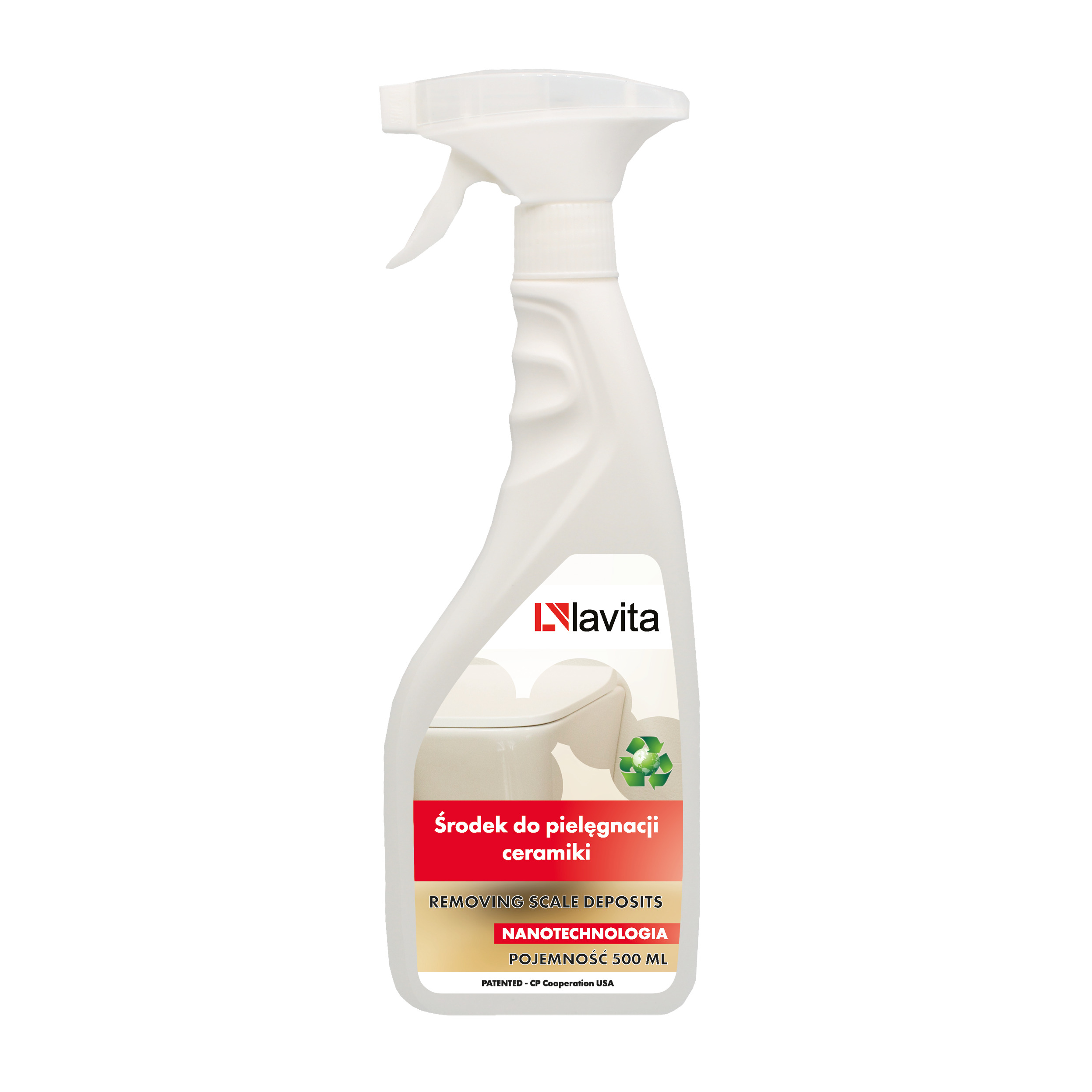 LaVita środek do pielęgnacji ceramiki preparat do łazienek 500 ml (0,5 l)