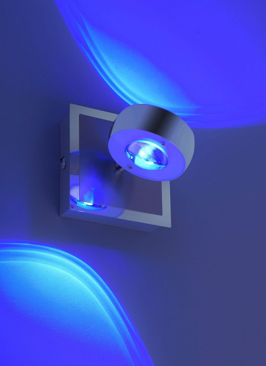 Just Light Lola Smart Opti kinkiet 2x3W stal 12471-55