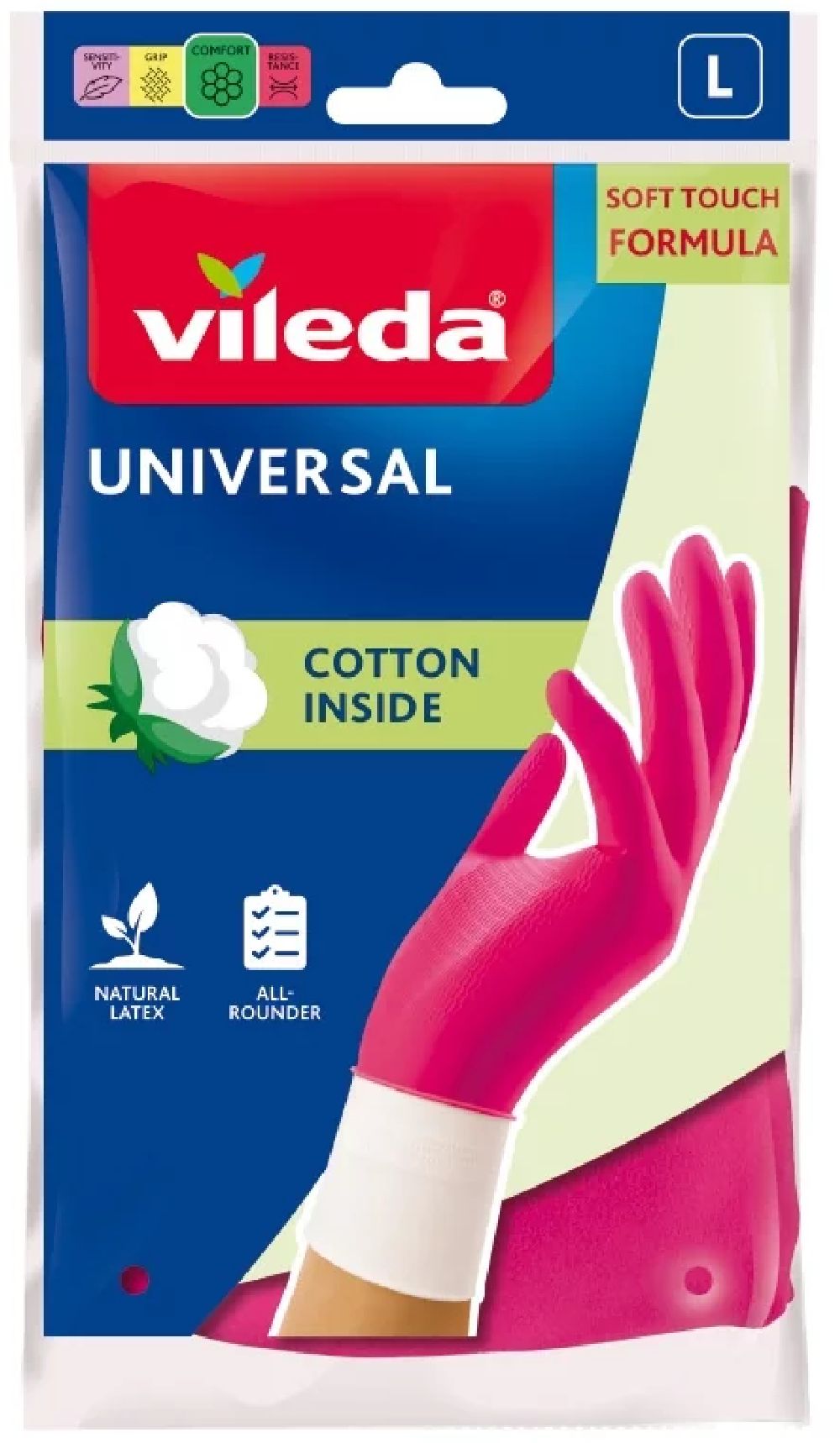 Vileda Universal rękawice rozmiar L 177520