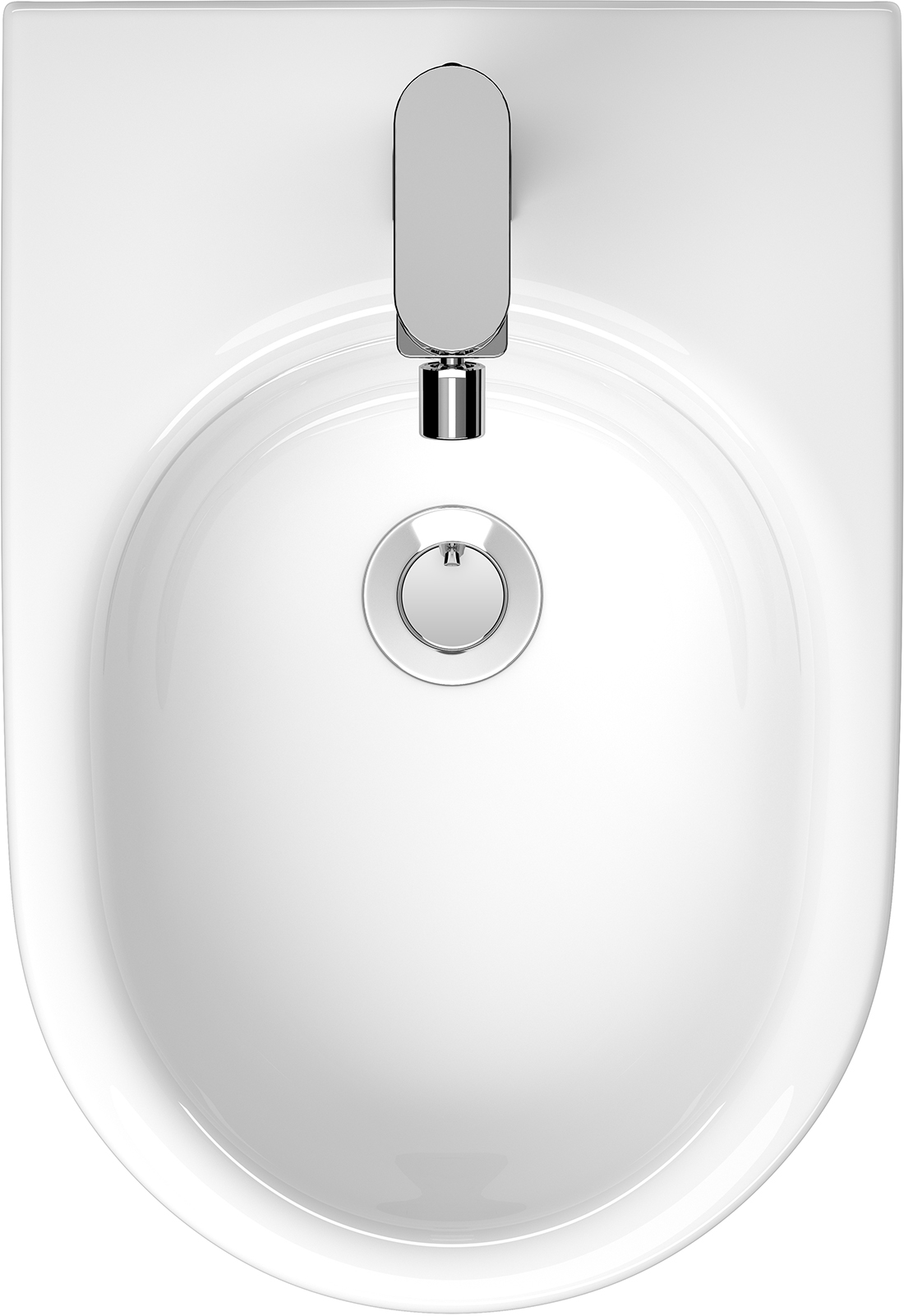 Cersanit Larga bidet wiszący owalny biały K120-006