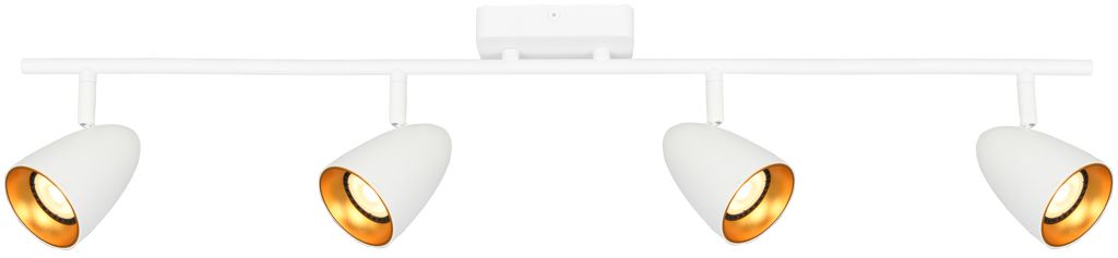 Italux Tino lampa podsufitowa 4x10 W biała SPL-36748-4-WH-GD