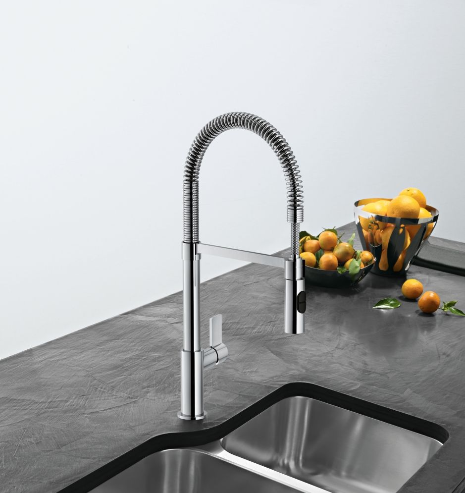 Franke Fox bateria kuchenna stojąca chrom 115.0486.993
