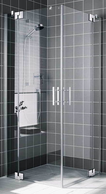 Kermi Filia XP FX EPR drzwi prysznicowe 120 cm częściowe 2/2 prawe srebrny połysk/szkło przezroczyste FXEPR12020VPK