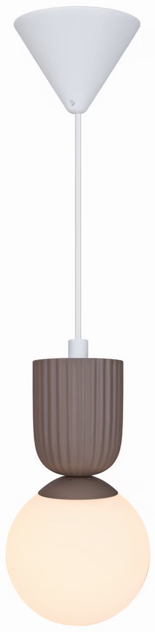 Nordlux Sadie lampa wisząca 1x6 W brązowa 2512603018