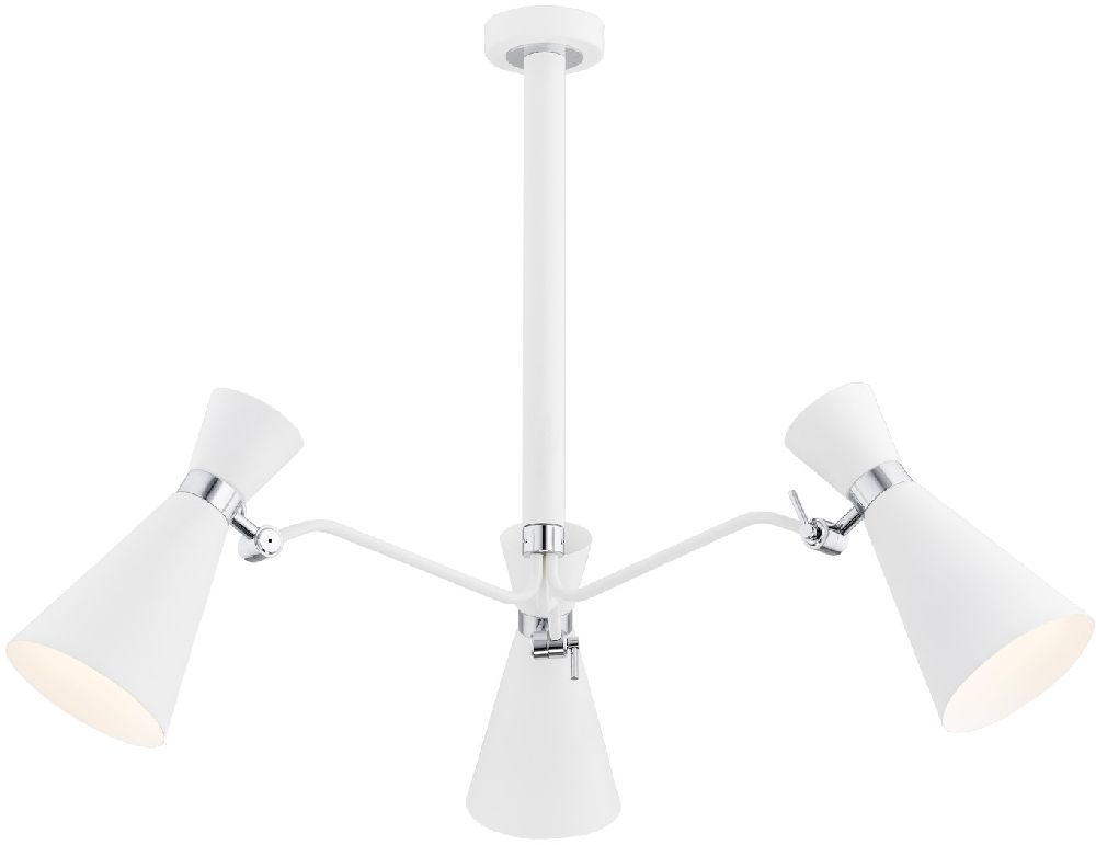 Argon Lukka lampa podsufitowa 3x15W biały 1379