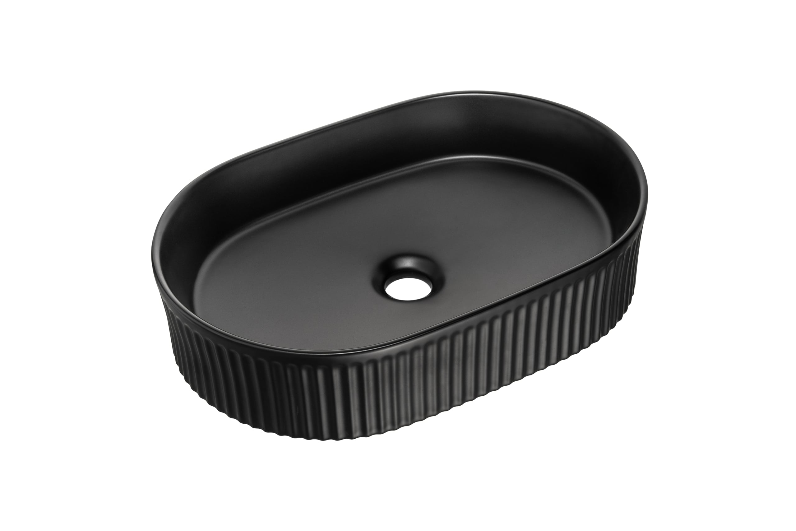 Comad umywalka 48x32,5 cm owalna nablatowa czarna BEYOND 5 BLACK ( E-6564 ) - Wysyłka w 24h