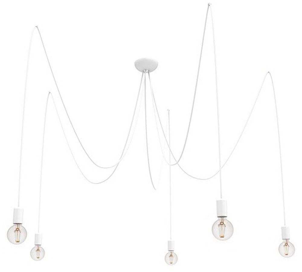 Nowodvorski Lighting Spider lampa wisząca 5x25W biały 9744