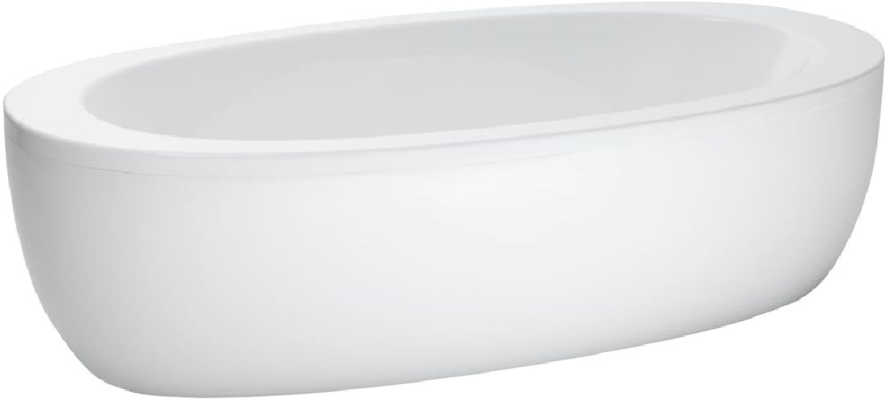 Laufen Ilbagnoalessi wanna wolnostojąca 203x102 cm owalna biała H2419700000001