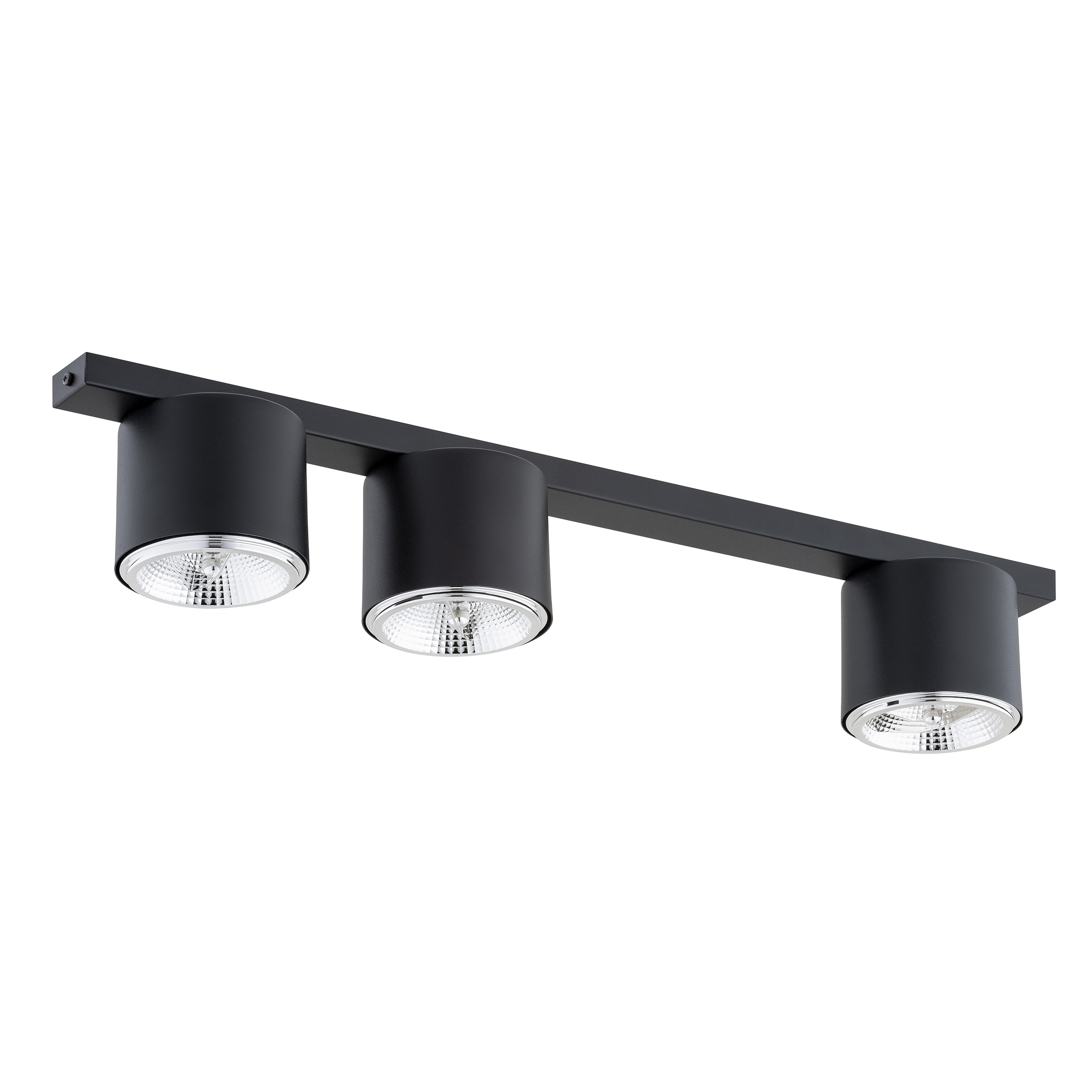 Emibig Nano lampa podsufitowa 3x15W czarny 1310/3