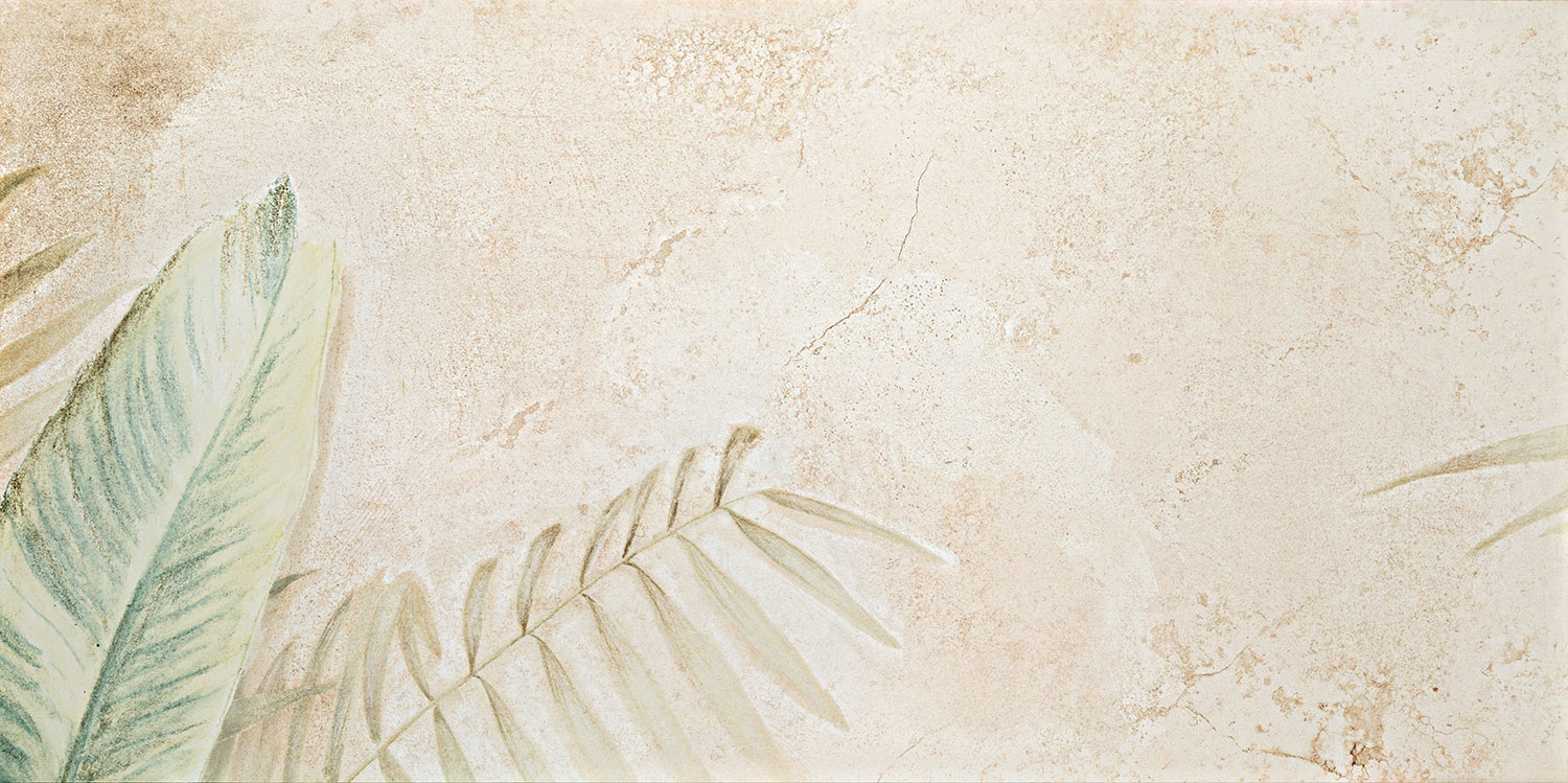 Domino Alabaster Shine leaves B Element 4 dekor podłogowy 119,8x59,8 cm