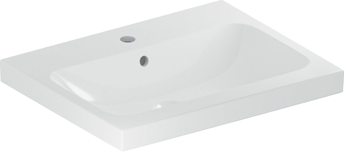 Geberit iCon Light umywalka 60x48 cm meblowa KeraTect biała 501.834.00.2