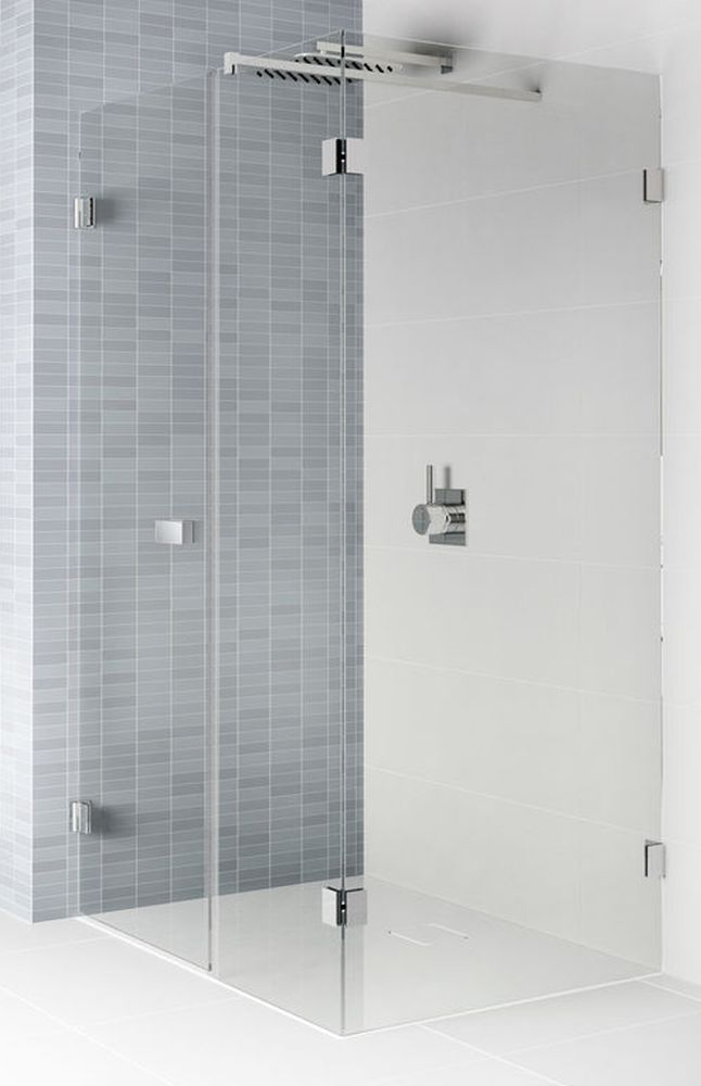 Riho Scandic NXT X204 kabina prysznicowa 80x80 cm kwadratowa lewa chrom błyszczący/szkło przezroczyste G001077120