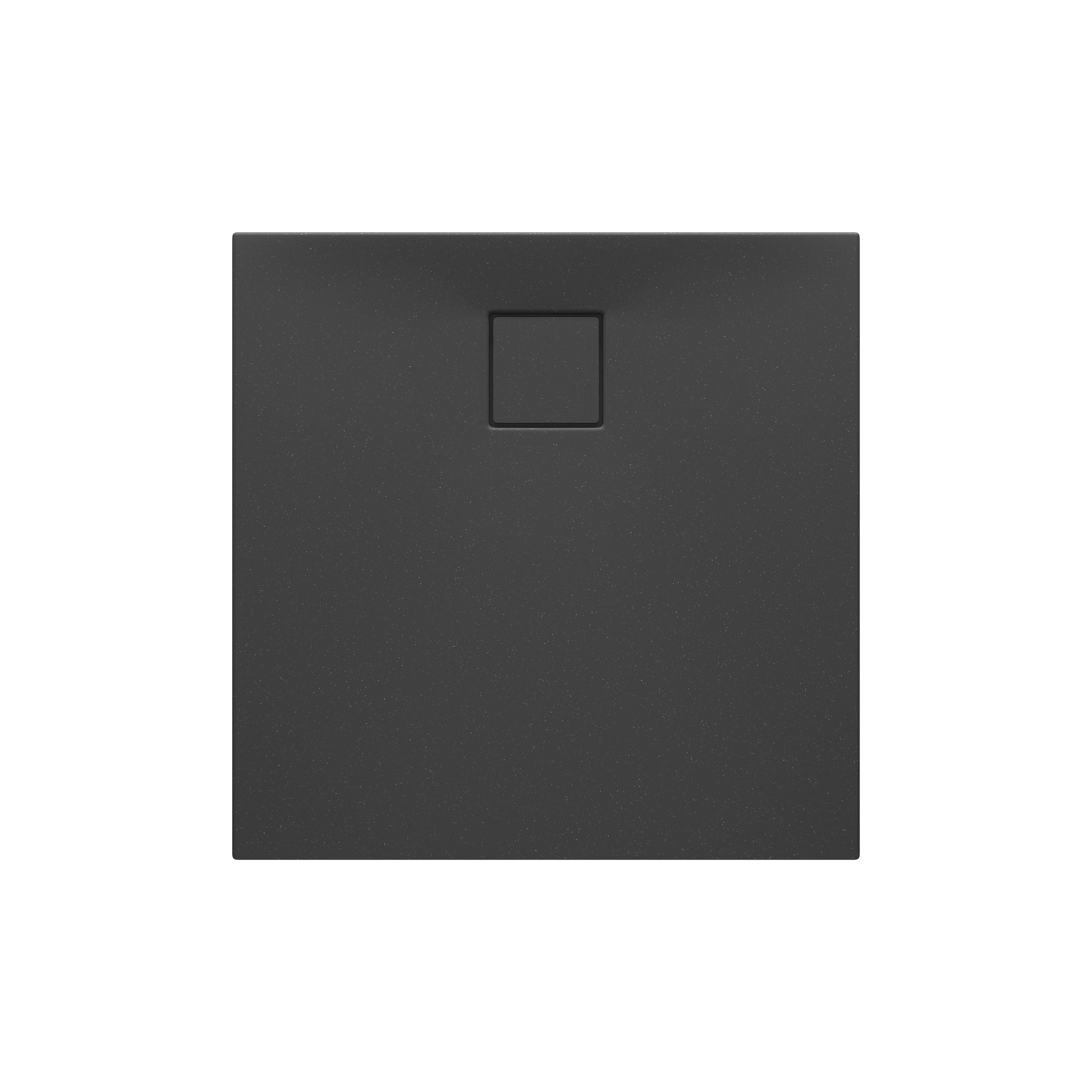 Cersanit Tako Slim brodzik 80x80 cm kwadratowy czarny mat S932-165