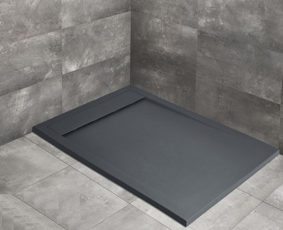 Radaway Teos F brodzik 110x90 cm prostokątny antracytowy HTF11090-64