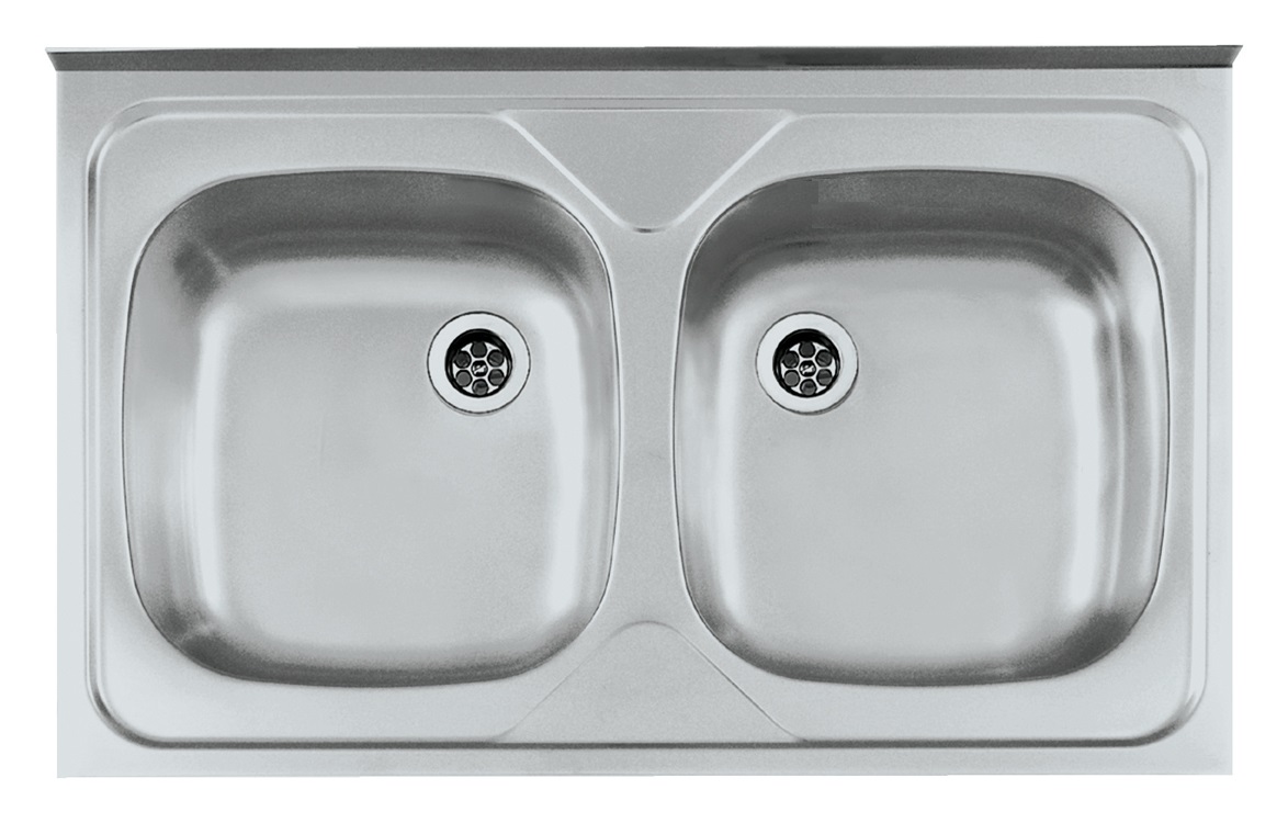Genesis Primal zlewozmywak stalowy 80x50 cm 1124507