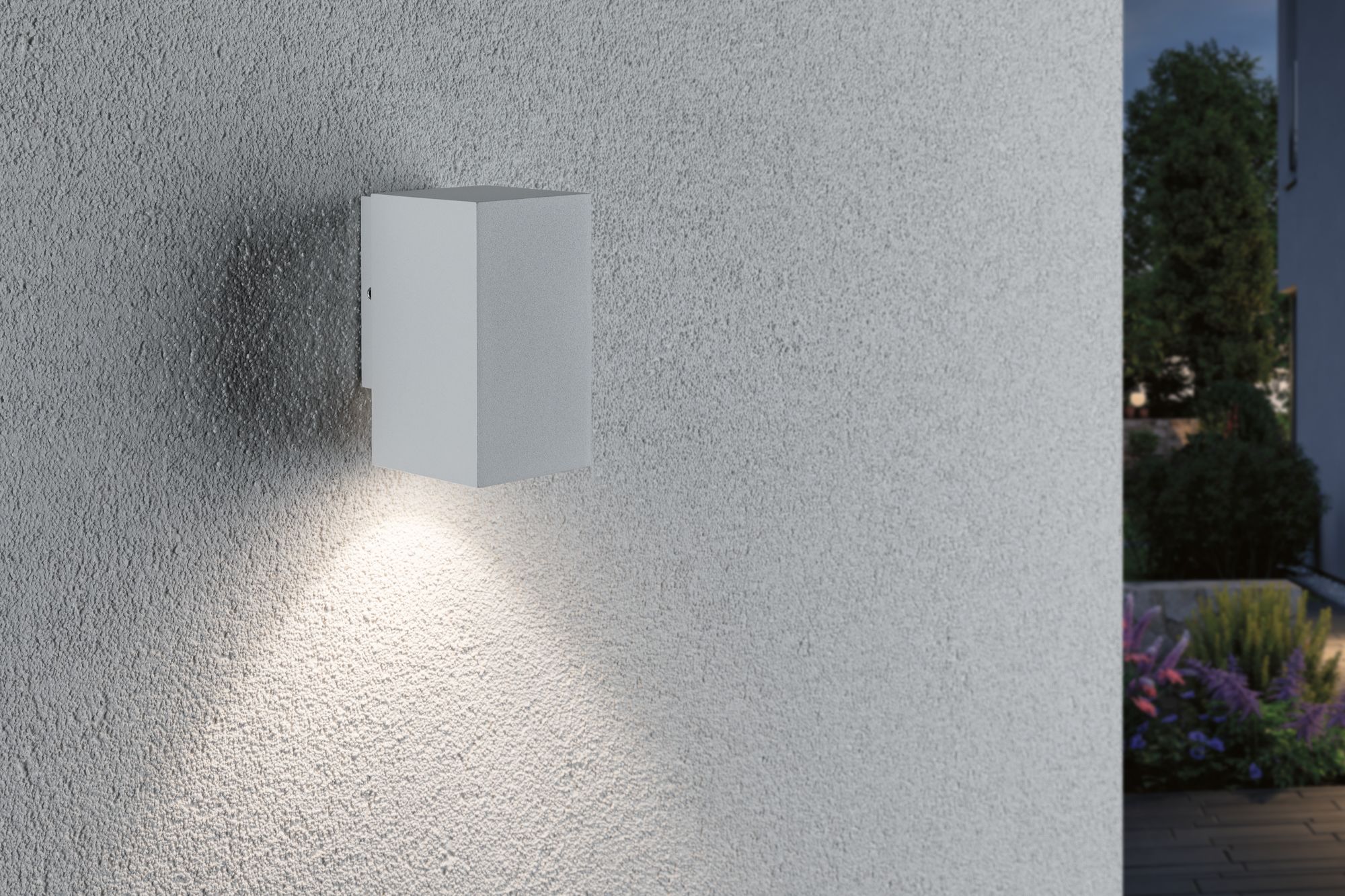 Paulmann Flame kinkiet zewnętrzny 1x3,8W biały 94329