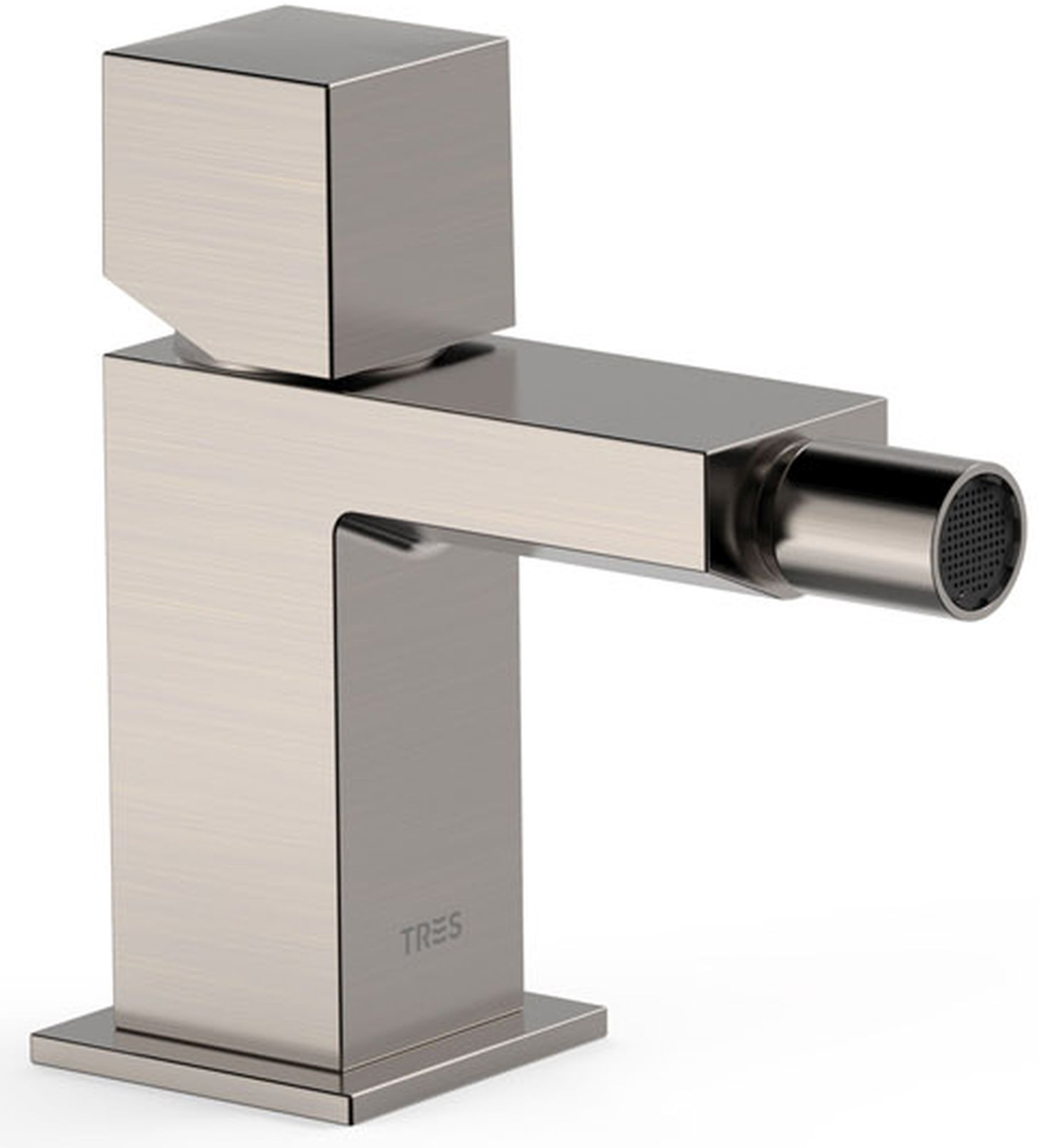 Tres Cuadro Exclusive bateria bidetowa stal 00712001AC