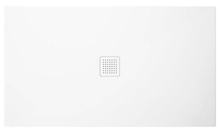 Polimat Perfetto brodzik 140x80 cm prostokątny biały połysk 00463