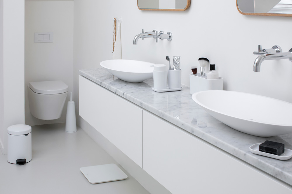 Brabantia ReNew kubek na szczoteczki biały 280306 - Wysyłka w 24h
