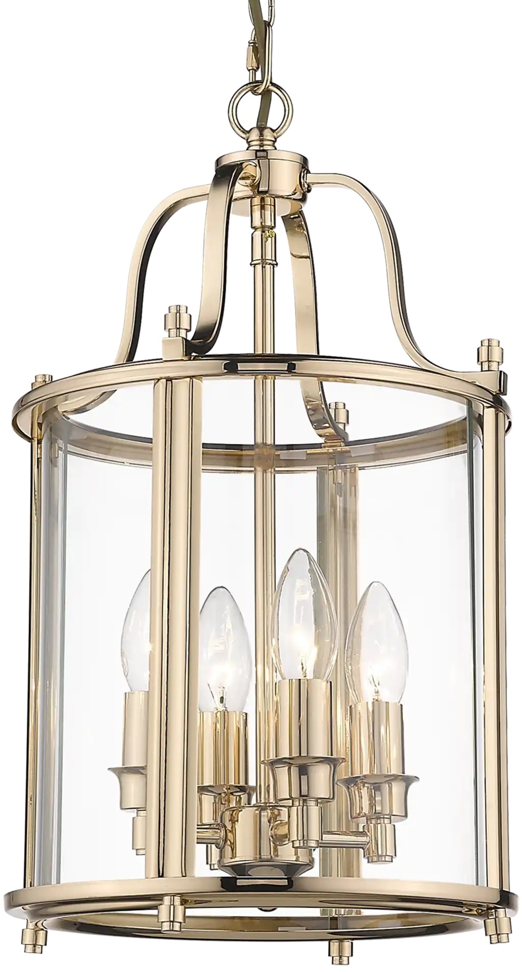 CosmoLight New York lampa wisząca 4x40W złota P04882AU