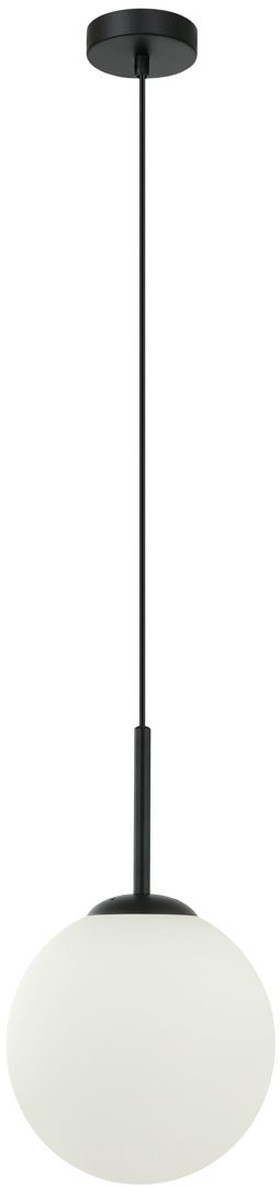 Italux Deore lampa wisząca 1x40 W czarna PND-5578-1S-BK
