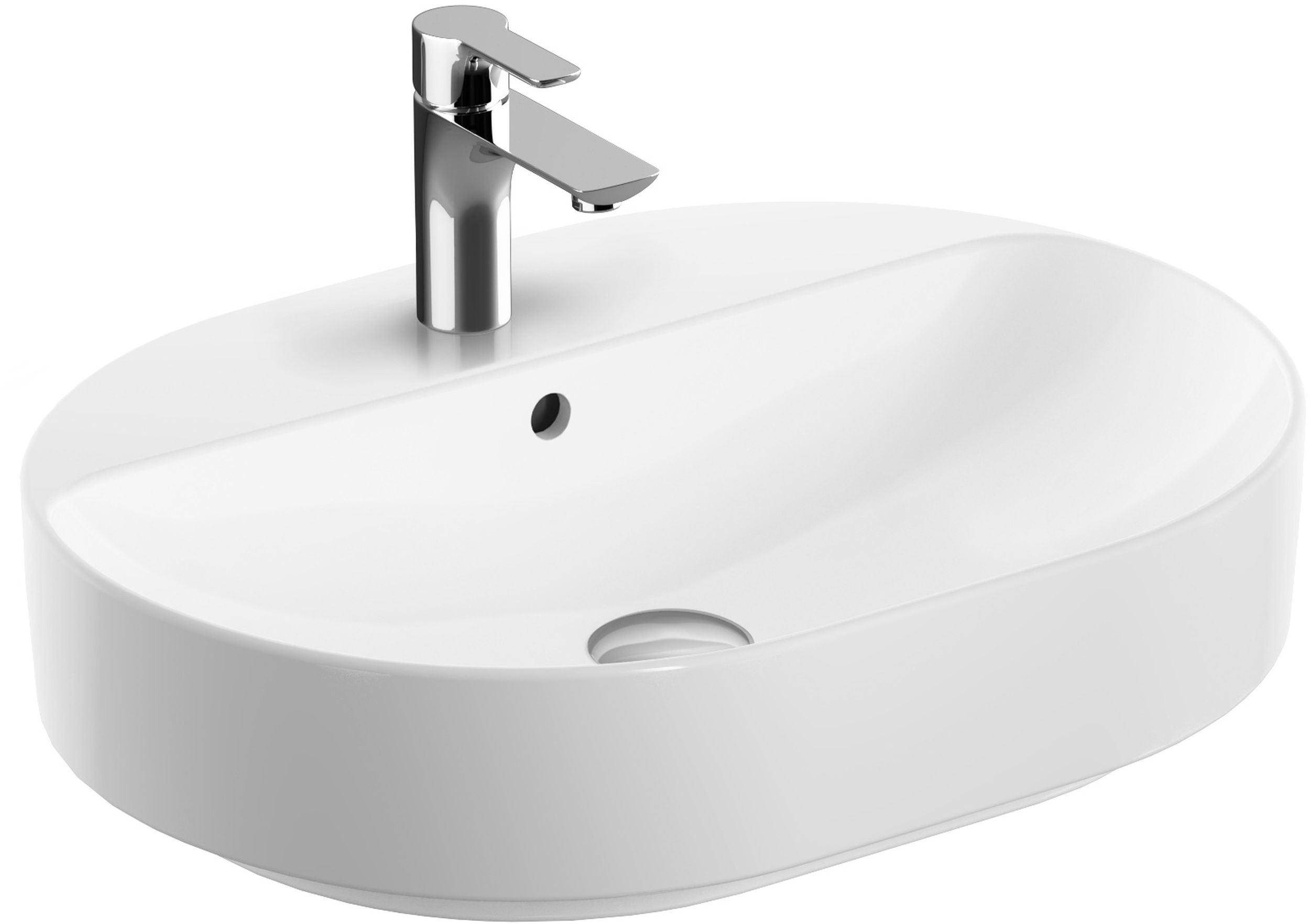 Geberit Variform umywalka 60x45 cm nablatowa owalna biała 500.777.01.2 - Wysyłka w 24h