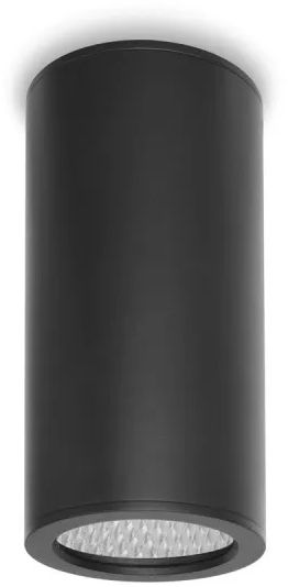 Italux Rima lampa podsufitowa zewnętrzna 1x10 W czarny piaskowany OPN-3022B-4K