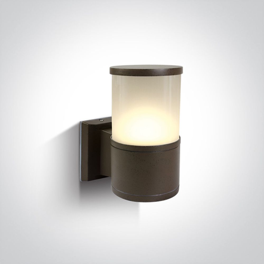 One Light kinkiet zewnętrzny 1x20W rdzawobrązowy 67094/BR