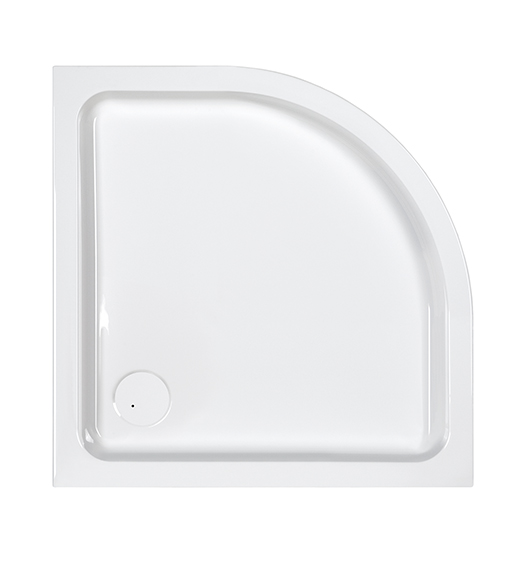Sanplast Free Line brodzik 90x90 cm półokrągły biały 615-040-2230-01-000