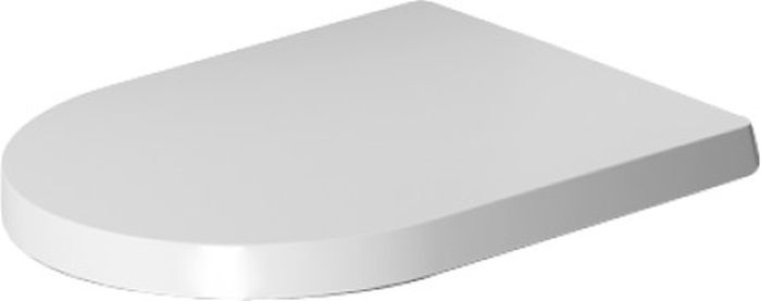 Duravit ME by Starck deska sedesowa wolnoopadająca biały jedwabny mat 0020092600