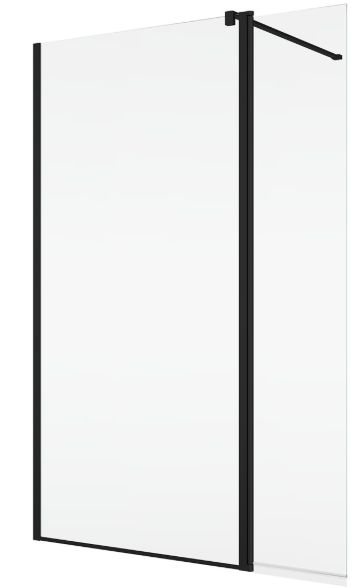SanSwiss Easy ścianka prysznicowa 40,6 cm /szkło przezroczyste BTE304060607