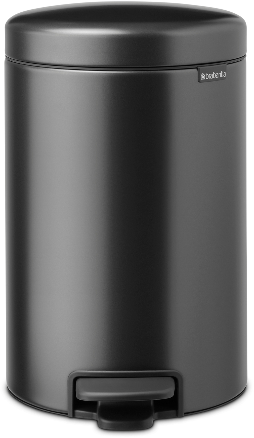 Brabantia NewIcon kosz na śmieci 12 l czarny 233487