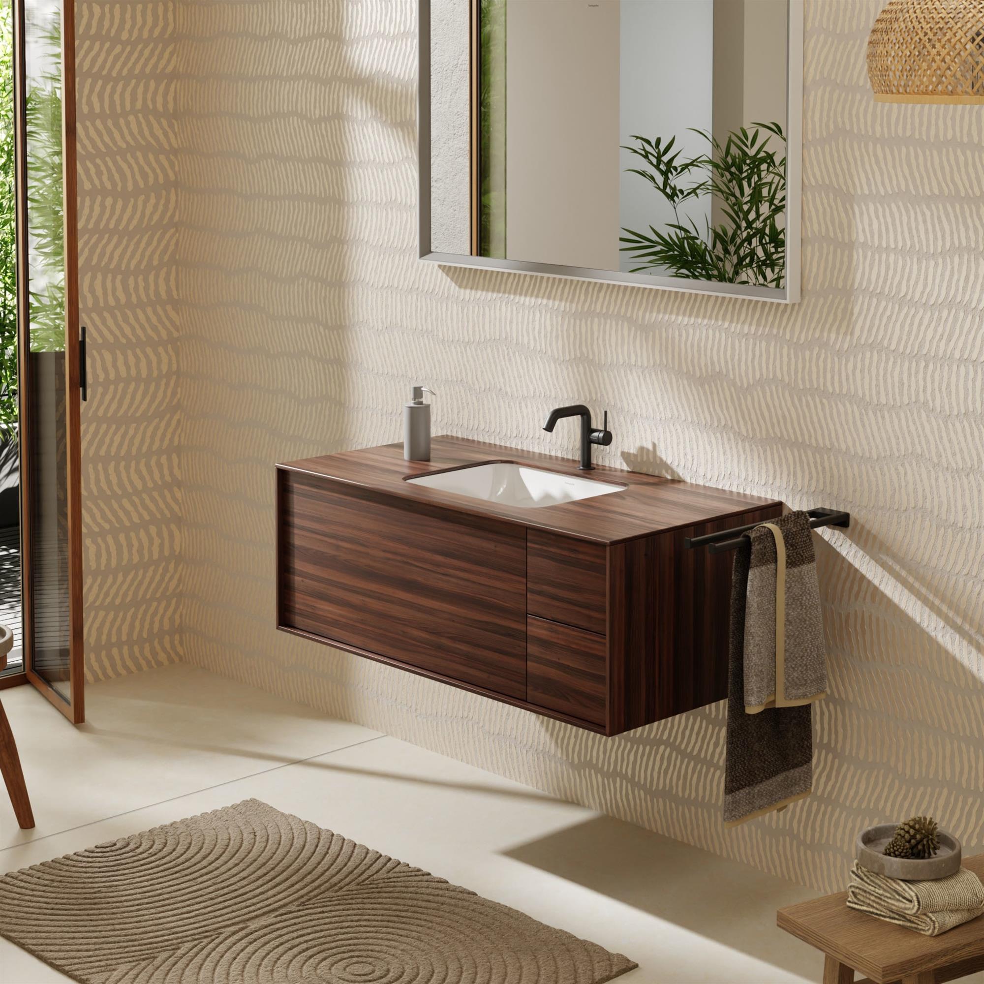 Hansgrohe Xuniva Q umywalka 45x35 cm podblatowa prostokątna biały 60154450