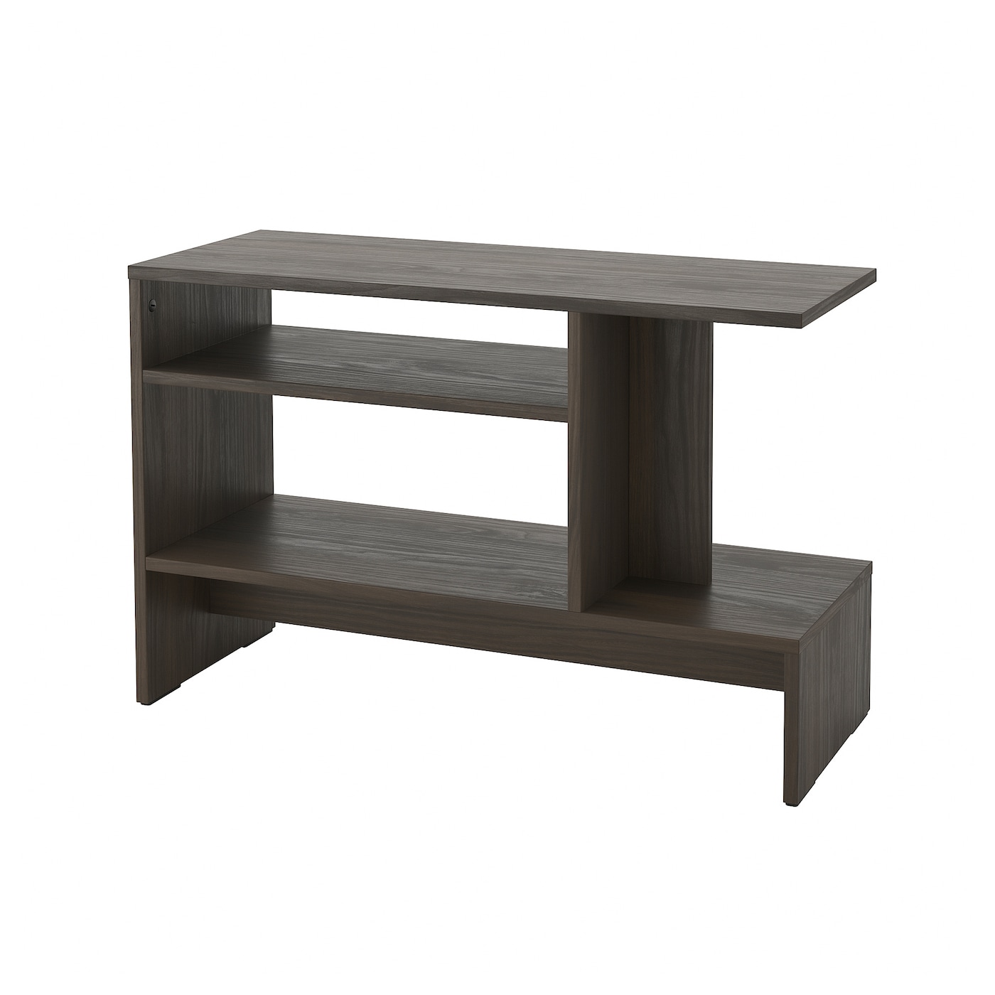 IKEA HOLMERUD stolik, ciemnobrązowy, 80x31 cm