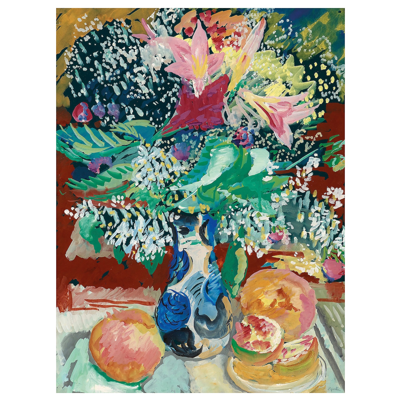 IKEA PJÄTTERYD obraz, na stole, 40x50 cm