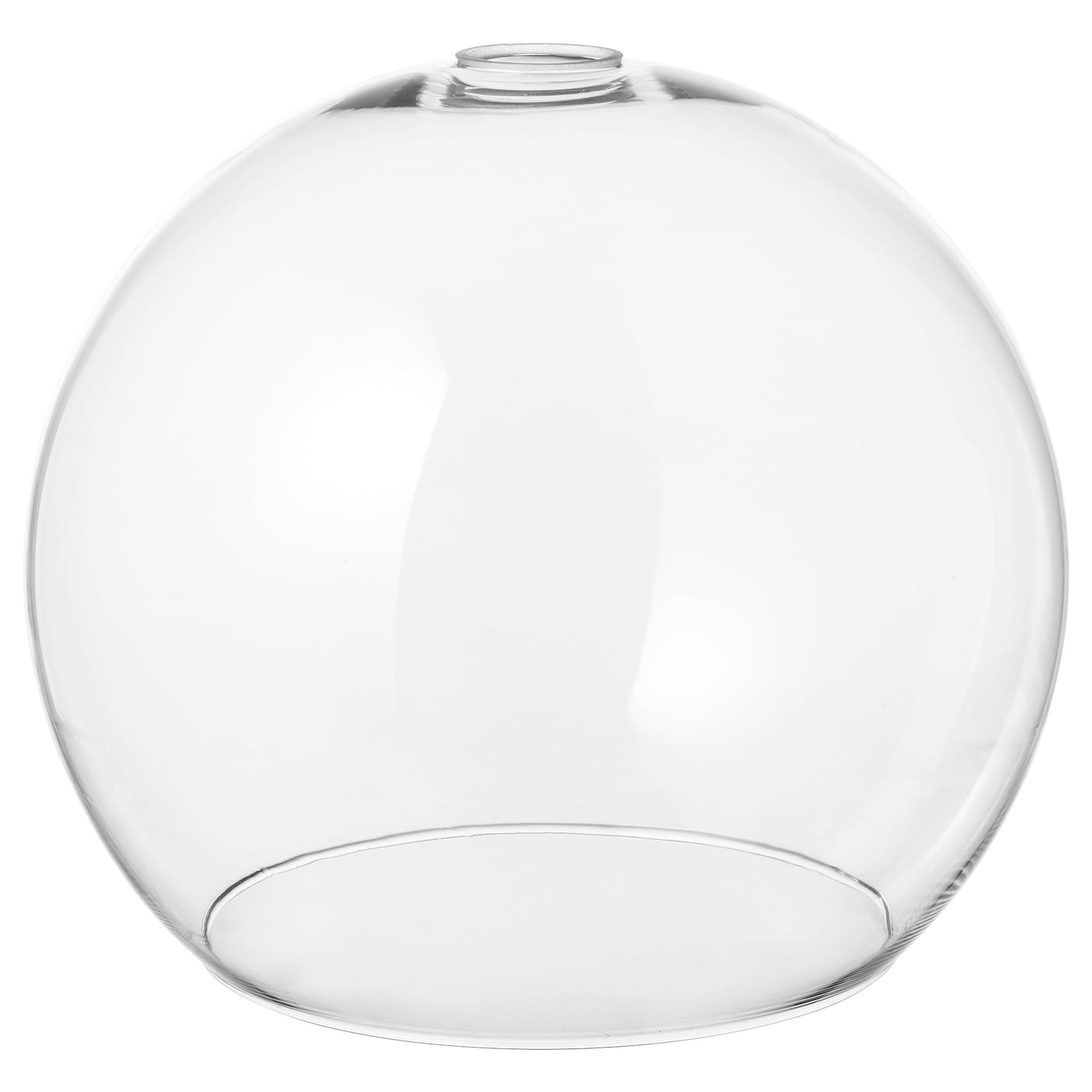 IKEA JAKOBSBYN klosz lampy wiszącej, szkło bezbarwne, 30 cm
