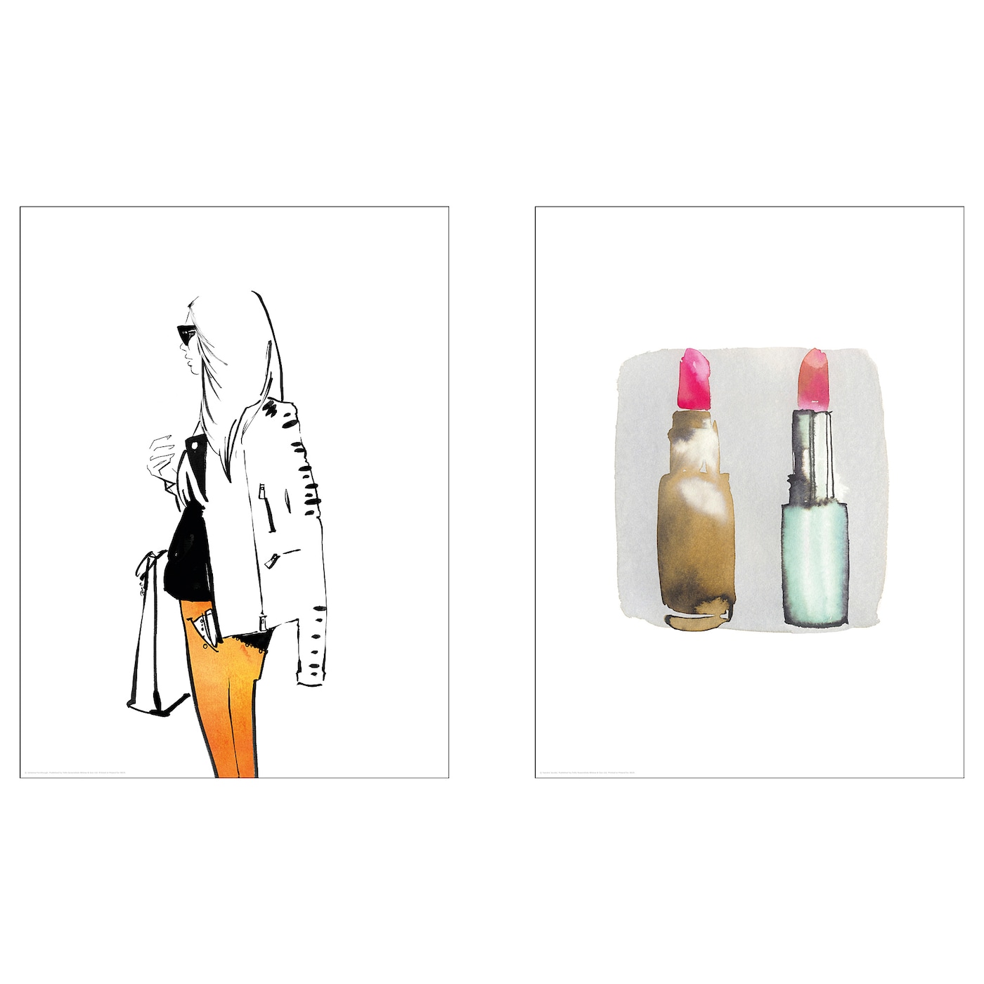 IKEA BILD Plakat, Manhattan Fashionista, 30x40 cm