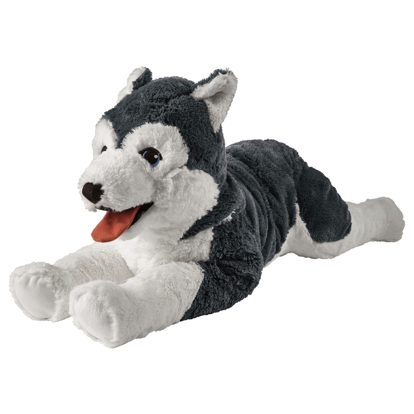 IKEA LIVLIG pluszak, pies/siberian husky, 57 cm