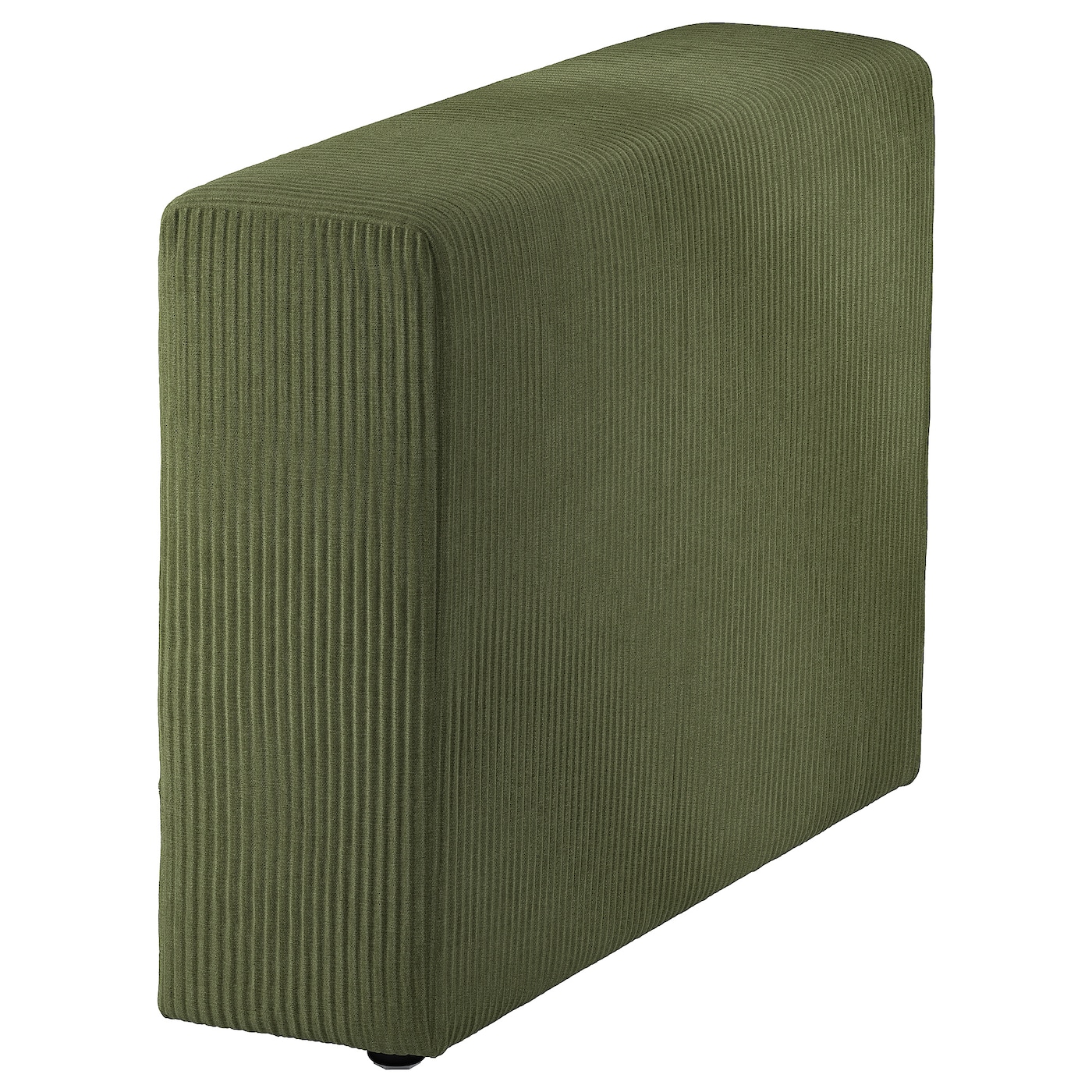 IKEA JÄTTEBO podłokietnik, Samsala ciemny żółto-zielony, Głębokość: 95 cm