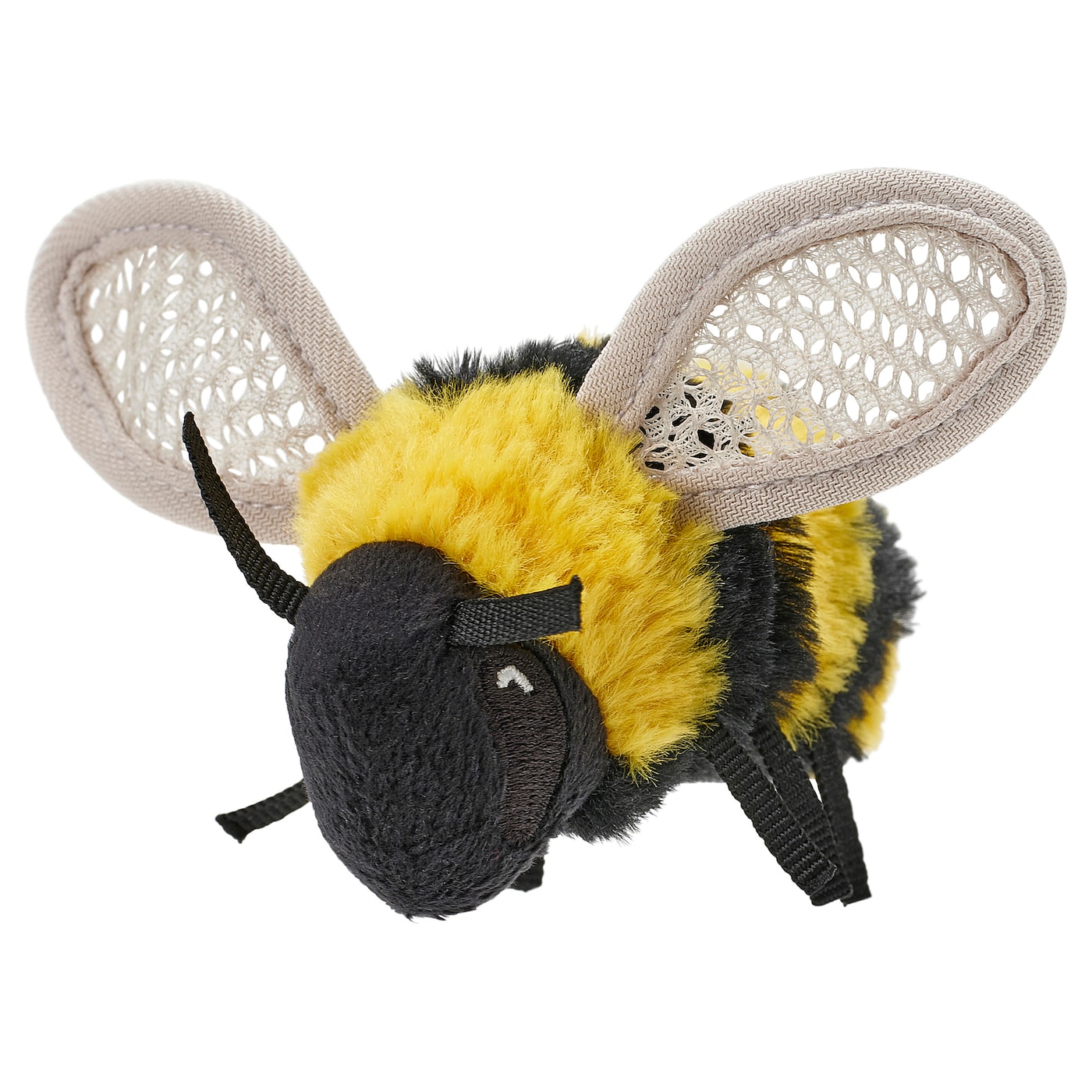 IKEA SKOGSDUVA pluszak, minitrzmiel/czarny żółty, 8 cm