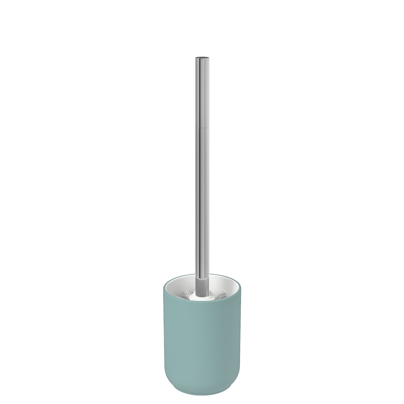 IKEA EKOLN Szczotka do wc, jasny szaroturkusowy, Średnica: 9 cm