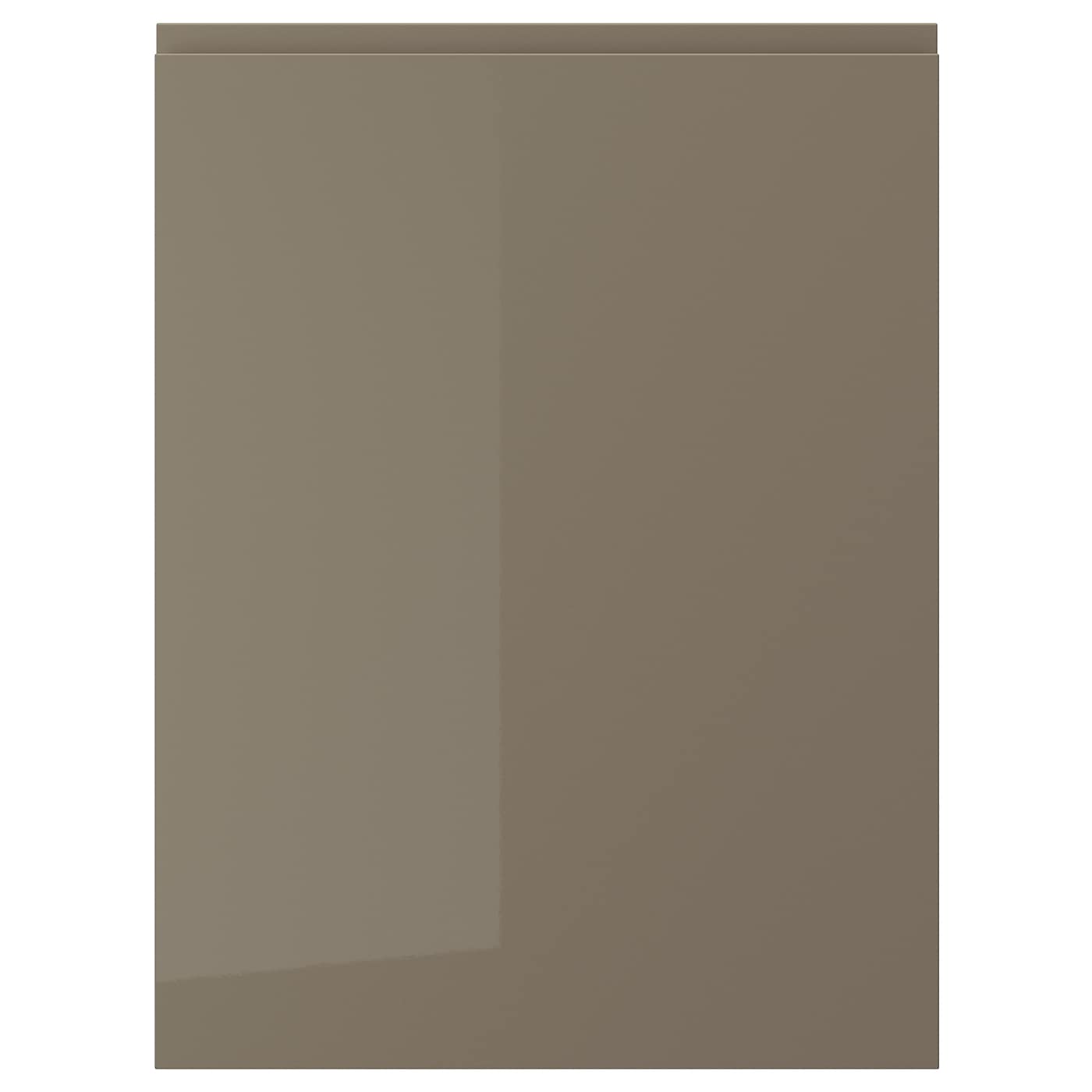 IKEA VOXTORP drzwi, połysk ciemnoszarobrązowy, 60x80 cm