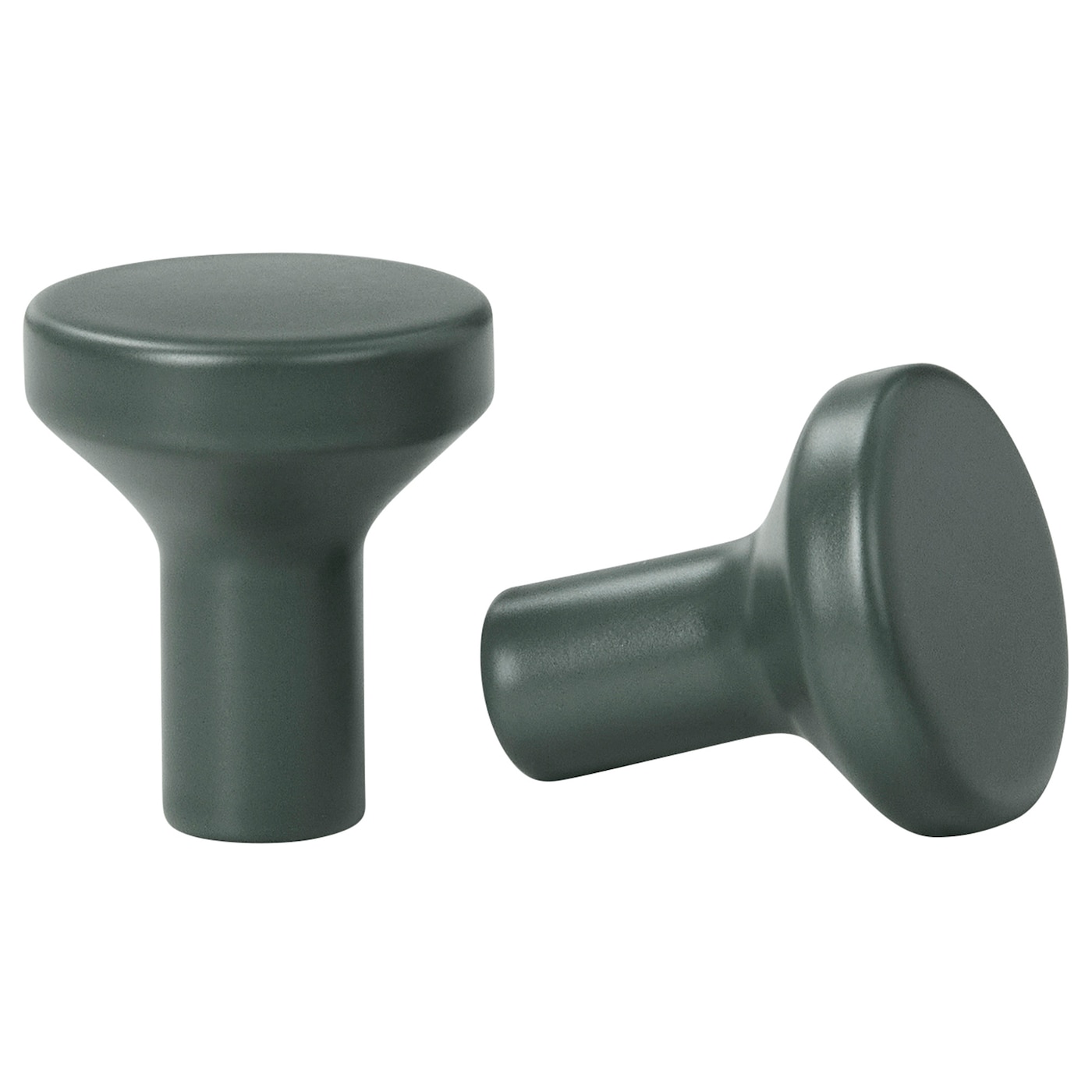 IKEA BAGGANÄS gałka, głęboki zielony, 21 mm