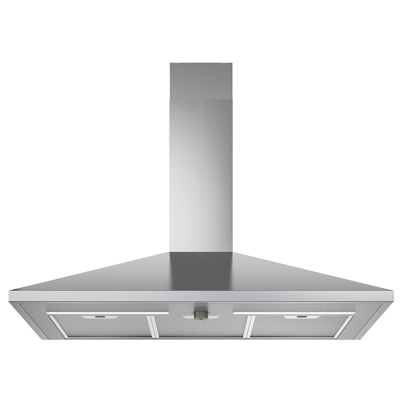 IKEA RYTMISK wyciąg montowany do ściany, stal nierdz, 90 cm