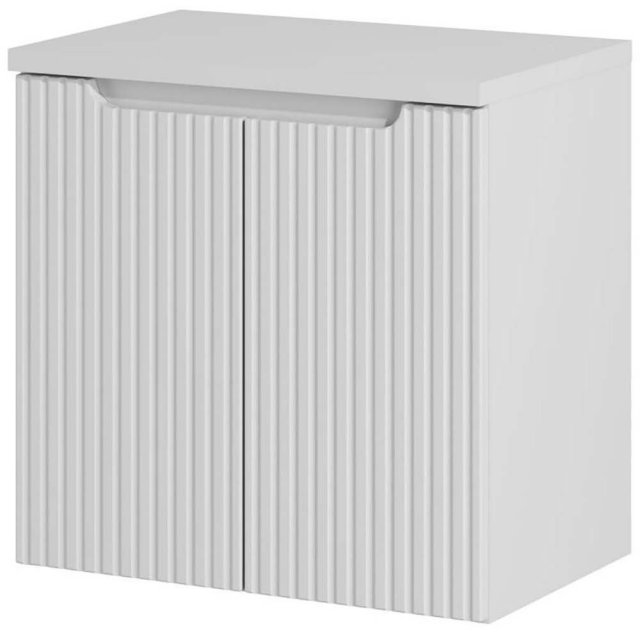 COMAD Szafka podumywalkowa z drzwiami NOVA WHITE z blatem 60 cm