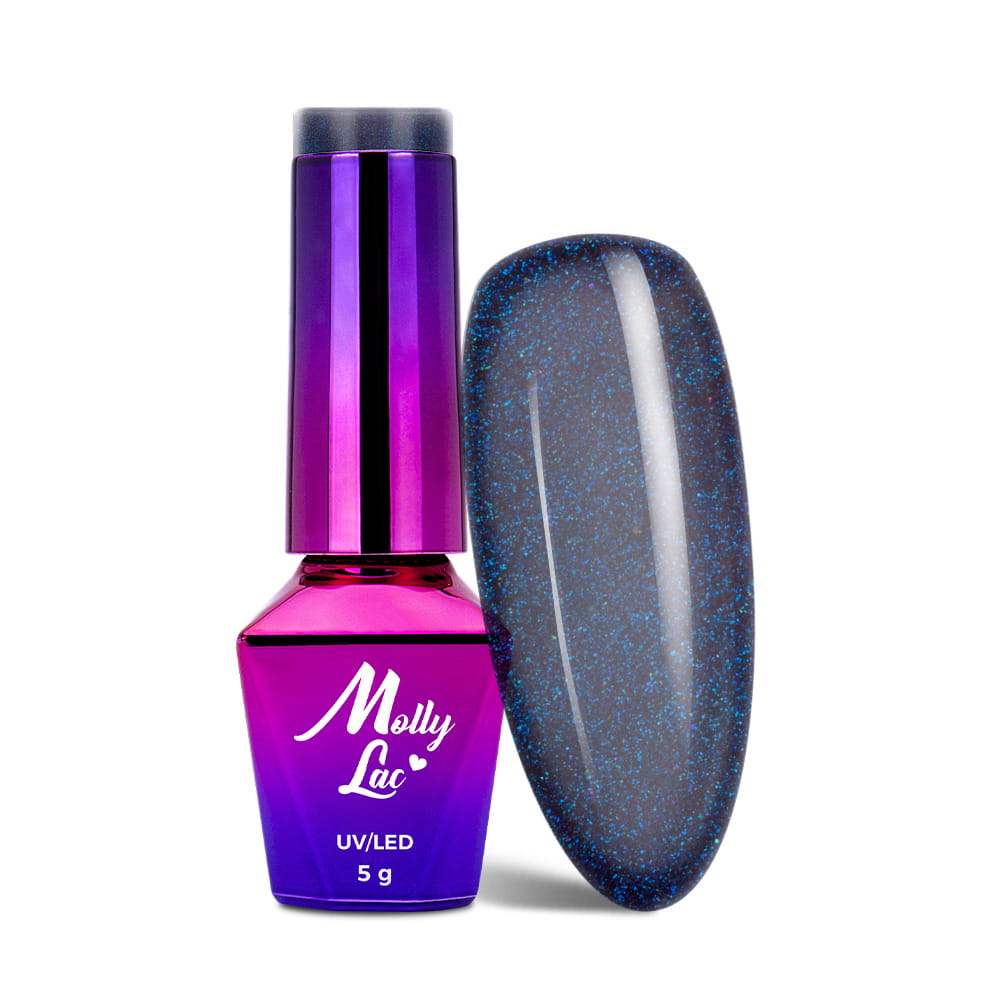 Lakier hybrydowy MollyLac Obsession Deep Galaxy 5 g Nr 218