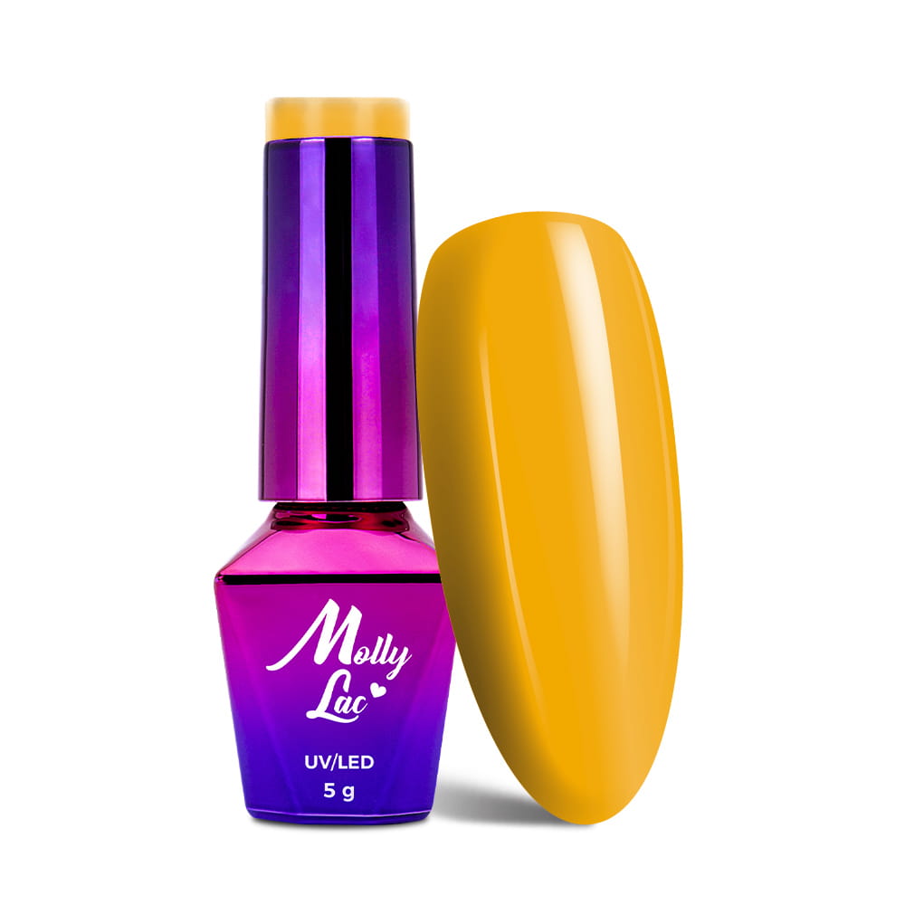 Lakier hybrydowy MollyLac Fancy Fashion Sunrush 5 g Nr 336
