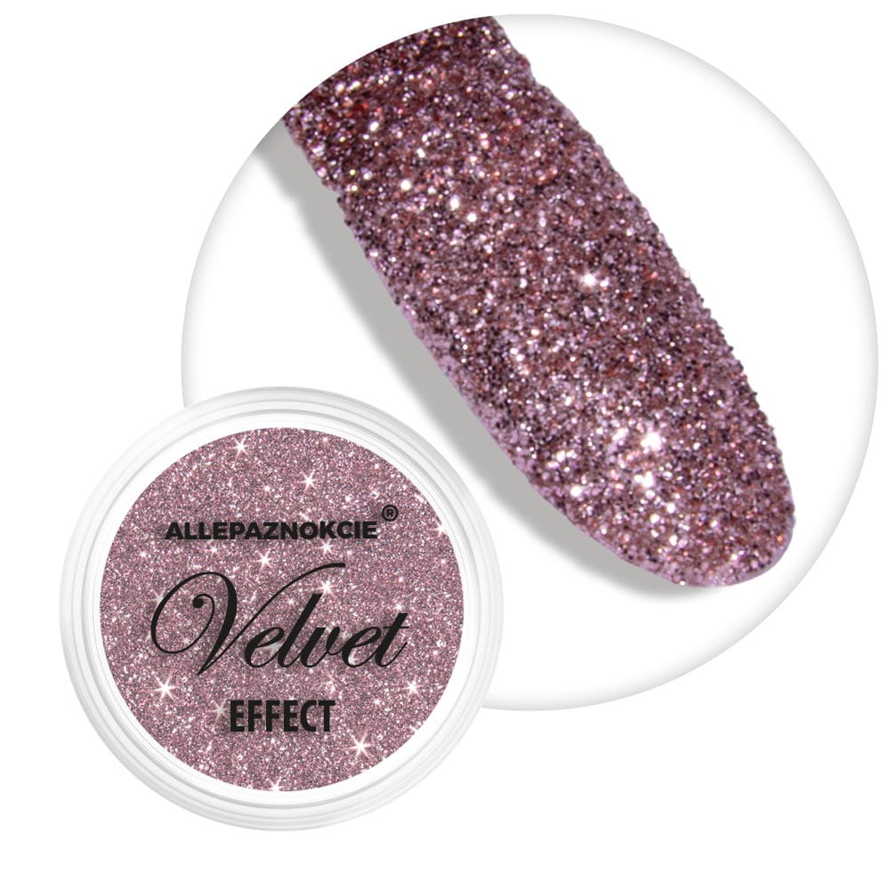 Pyłek do paznokci Velvet Effect Allepaznokcie 1,5 g Nr 06